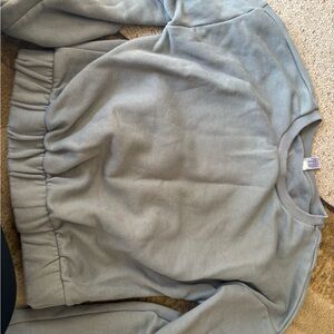 90 Degree By Reflex Light Gray Crewneck